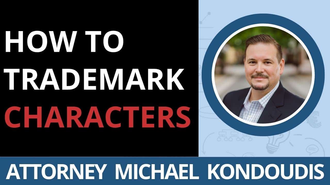 How to trademark a cartoon deals character